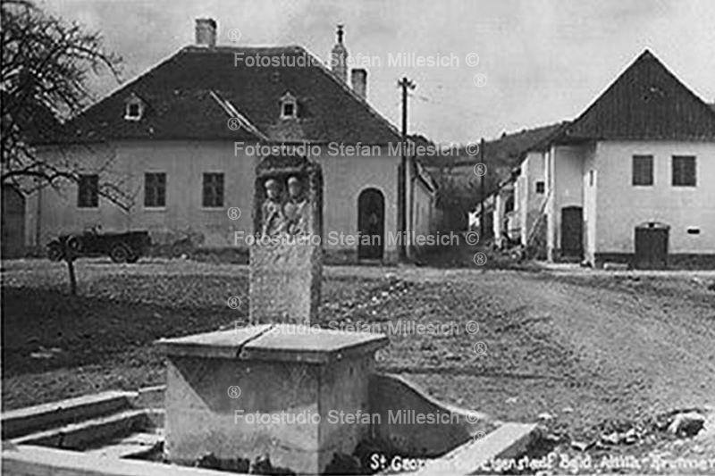 st georgen attilabrunnen um 1945 fb